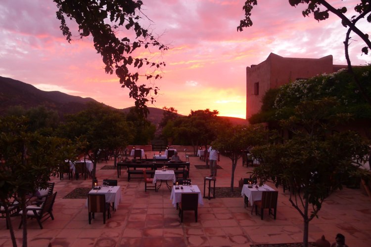 Dinner at Bab Ourika