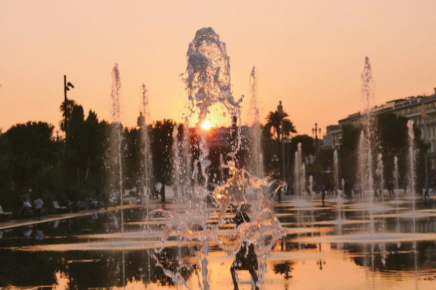 Water Fountains, Nice